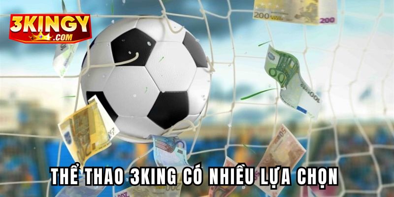 Thể thao 3KING có nhiều lựa chọn