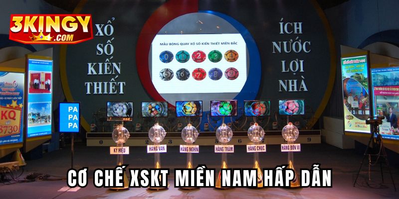 Cơ chế thưởng Xổ số miền Nam hấp dẫn