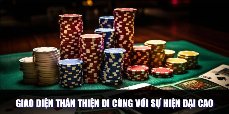Giao diện thân thiện đi cùng với sự hiện đại cao